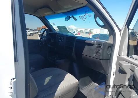 2013 GMC Savana 2500 Work Van from USA, damaged, VIN 1GTW7FBA5D1116535